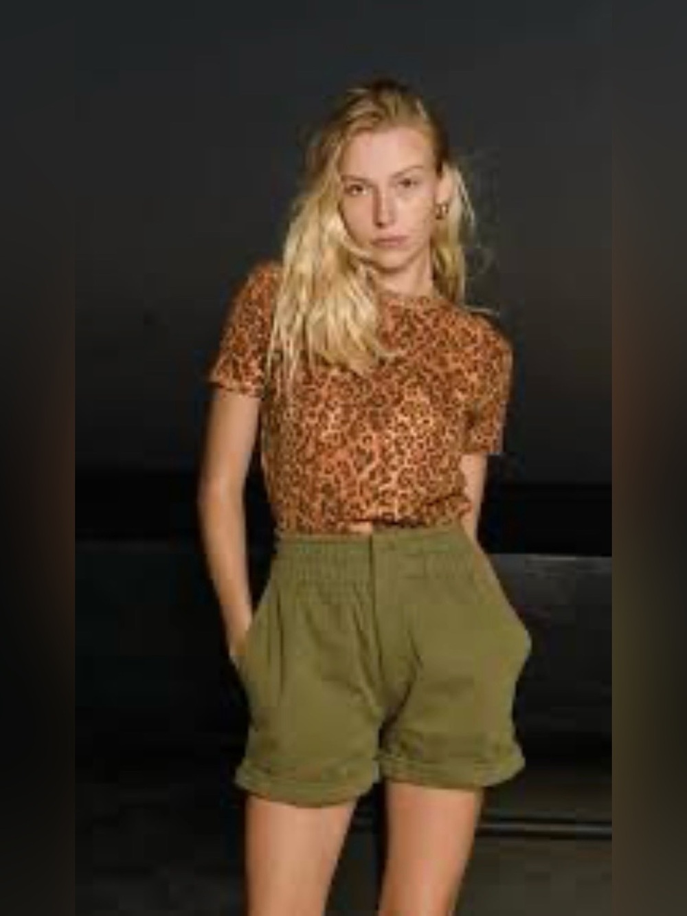 Ragdoll LA Surplus High Waisted Army Green Shorts NWT Size Medium
